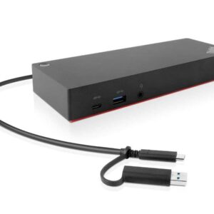 Lenovo ThinkPad Hybrid USB-C with USB-A Dock P/N: 40AF0135UK products lenovo thinkpad hybrid usb c with usb a dock 40af0135uk - Dell K16A TB16 Dual-C Thunderbolt Dock